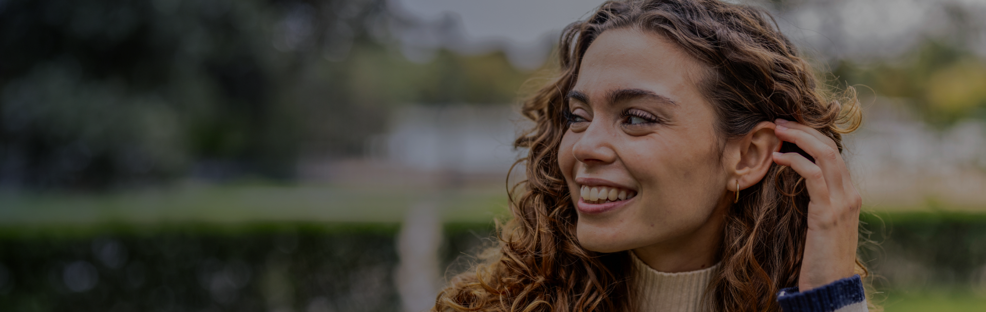 Woman learning about BioBridge
